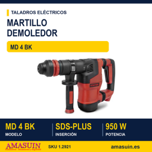 MARTILLO DEMOLEDOR SDS PLUS MD 4 BK