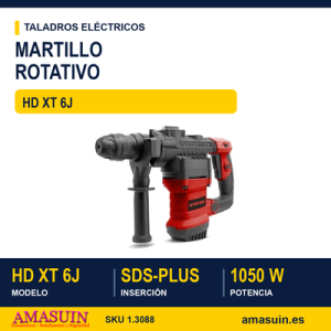 MARTILLO ROTATIVO SDS-PLUS HD XT 6J