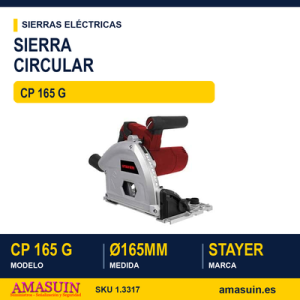 SIERRA CIRCULAR ø165 mm CP 165 G