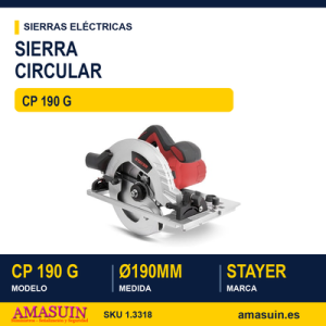 SIERRA CIRCULAR ø190 mm CP 190 G