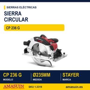 SIERRA CIRCULAR ø235 mm CP 236 G
