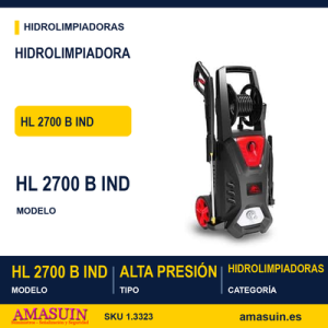 HIDROLIMPIADORA DE ALTA PRESIÓN HL 2700 B IND