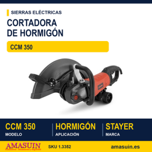 CORTADORA DE HORMIGÓN CCM 350