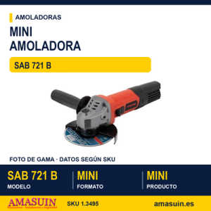Mini Amoladora SAB 721 B