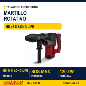 MARTILLO ROTATIVO SDS-MAX HD 46 K LONG LIFE