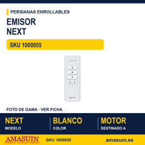 Emisor para motor Next - EMISOR NEXT-1 BLANCO IDRM 1 CANAL