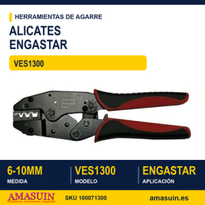 Alicates Engastar Terminales de 6-10mm VES1300