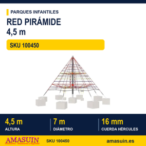 Red Pirámide 4,5 Mts.