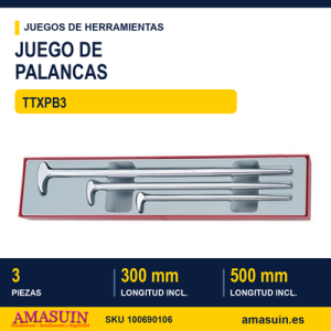 Juego de Palancas TTXPB3 - 3 Piezas