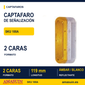 Captafaro 2 Caras Ámbar-Blanco.