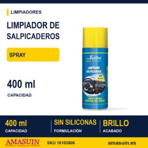 Limpiador de Salpicaderos Spray 400ml.