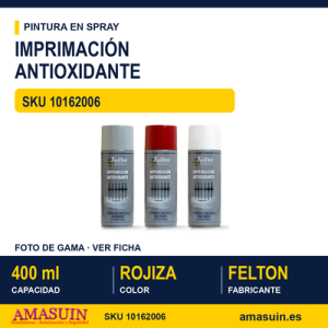 Imprimación Antioxidante Rojiza Spray 400ml.