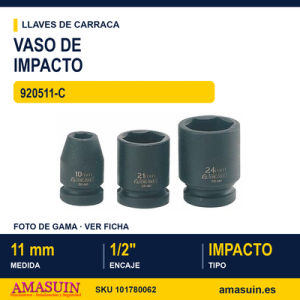 VASO DE IMPACTO 12" 920511-C 11MM