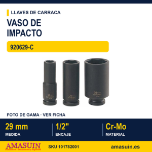 Vaso de Impacto Largo 1/2" 920629-C