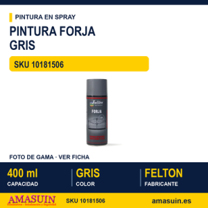 Pintura Forja Gris Spray 400ml.