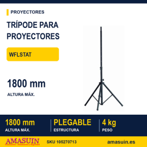 Trípode WFLSTAT para Proyectores WFL30 y WFL50