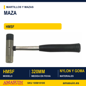 Maza de Nylon y Goma HMSF - 320mm