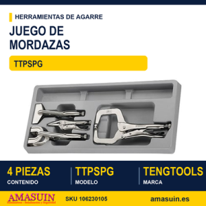 Juego de Mordazas TTPSPG - 4 piezas