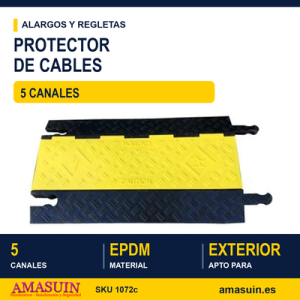 Reductor Protector Cables 912x505x50mm. 5 Canales.