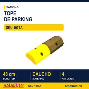 Tope de Parking de 48x16x10cm