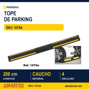 Tope de Parking de 200x15x10cm