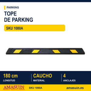 Tope de Parking de 180x15x10cm