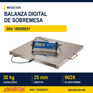 Balanza Digital de Sobremesa 30 kg