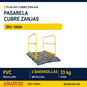 Pasarela Cubre Zanjas.
