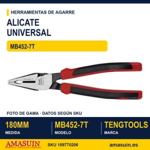 Alicate Combinado Universal MB452-7T 180mm