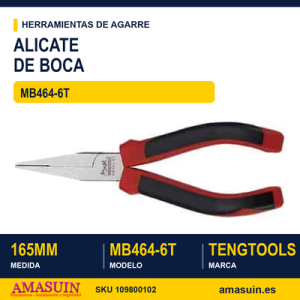 Alicate de Boca Plana MB464-6T 165MM