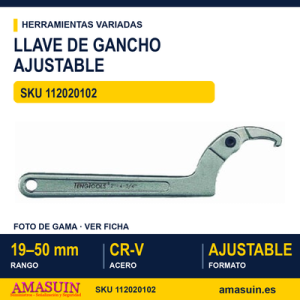 LLAVE DE GANCHO HP101 - 19-50 mm