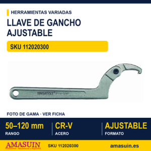 LLAVE DE GANCHO HP103 - 50-120 mm