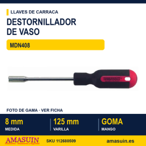 Destornillador de Vaso Hexagonal MDN408 - 8MM