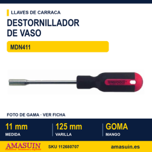 Destornillador de Vaso Hexagonal 11MM MDN411