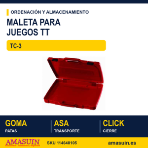 MALETA PARA JUEGOS TT TC-3