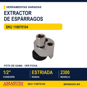 EXTRACTOR DE ESPÁRRAGOS 2300 5,5-19 MM