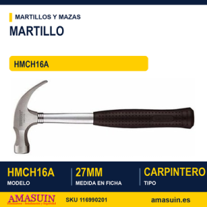 Martillo de Carpintero HMCH16A-P1 27MM (ver 231840307)