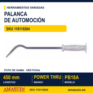 Palanca de Automoción PB18A - 450MM