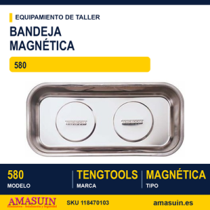 Bandeja Magnética Rectangular 580