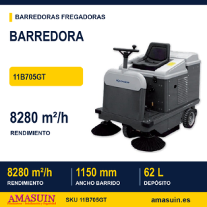 Barredora 11B705GT Conductor Sentado a Gasolina