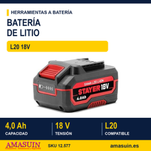 BATERÍAS L20 18V BATERÍA 4.0 Ah