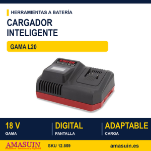CARGADOR INTELIGENTE L20 18V CARGADOR 2.0 – 8.0 Ah