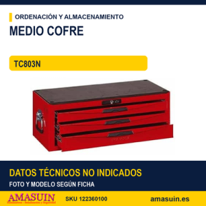 Medio Cofre para Herramientas TC803N