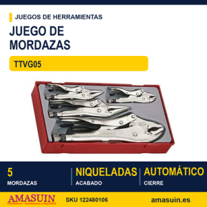 Juego de 5 Mordazas TTVG05