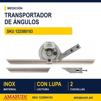 Transportador de Ángulos 150-300mm 1 Transportador de Ángulos 150-300mm