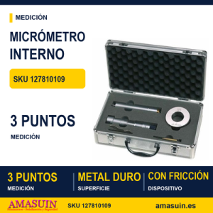 MICROMETRO INTERNO TRES MOVIMIENTOS 12 - 16 mm