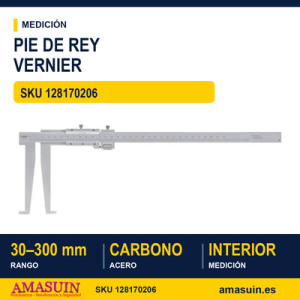 Pie de Rey Vernier de Interiores y Exteriores 30 - 300 mm