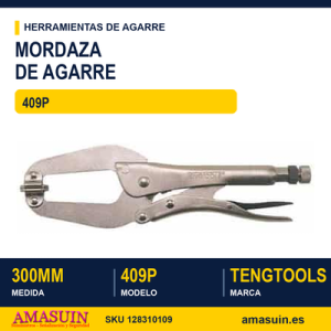 Mordaza de Cuello Largo 409P - 300mm