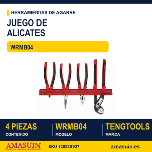 Juego de alicates WRMB04 - 4 Piezas
