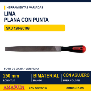 Lima plana con punta FLHF10 - 250mm
